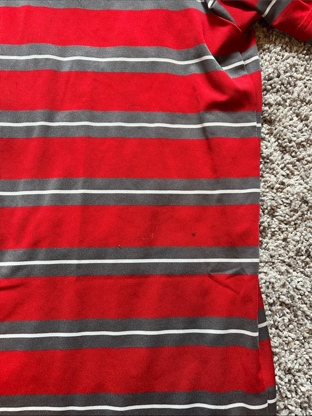 Under Armour Men's Polo Shirts - Blue, Red, Black Stripe Set of 3 - Picture 8 of 8